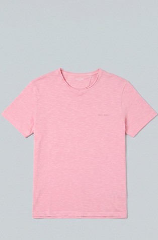 Cotton T-shirt with branding