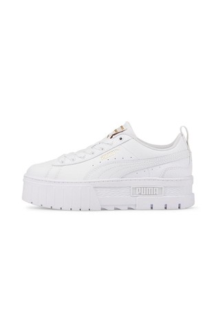 Mayze Leather Youth Trainers