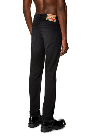 DIESEL Slim Jeans - 2019 D-Strukt 09H32 Black/Dark Grey 2