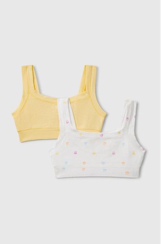 Two bras in super stretch organic cotton