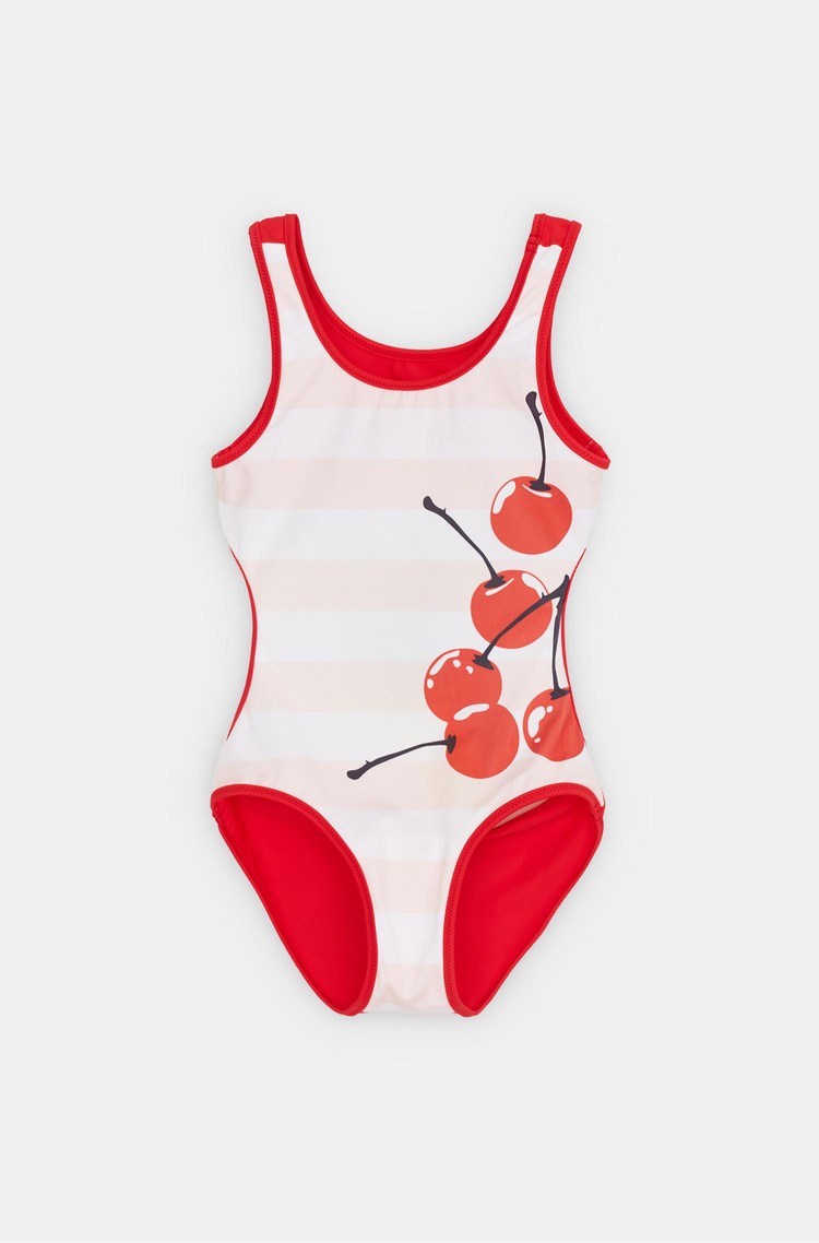 BENETTON One-piece swimsuit with print Red 