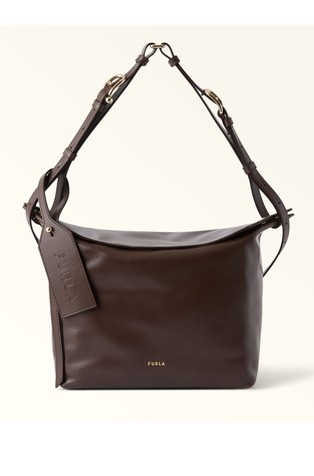 Medium Leather Hobo Bag