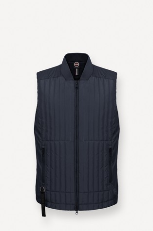 Padded water-repellent gilet