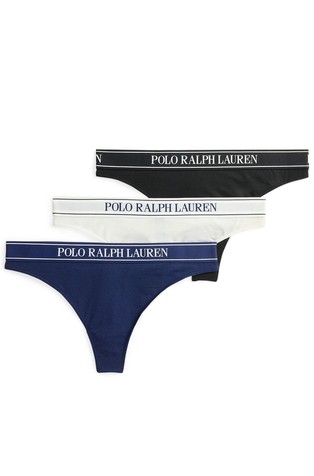 3-pack Cotton-blend Thong
