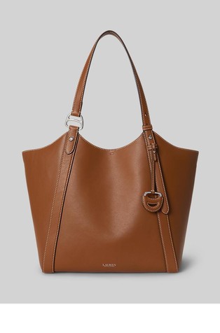 Tasha Large Nappa Leather Tote Bag