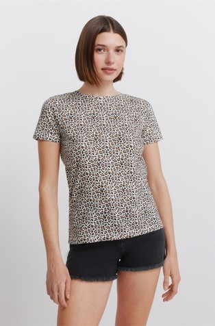 Printed short sleeve T-shirt