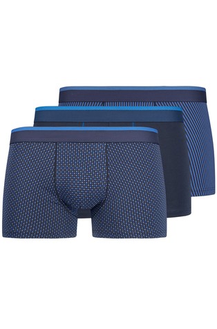 Multipack trunks 3 pack in stretch cotton