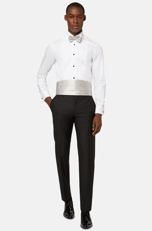 Tuxedo Slim fit Trousers in Wool