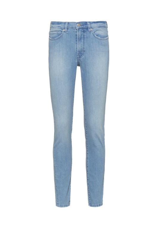 HUGO CHARLIE super-skinny-fit jeans in light pastel blue | Emporium