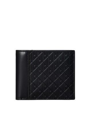 Logo Leather Bifold Wallet