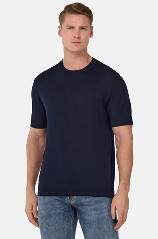 Knitted Merino Wool T-Shirt