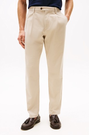 Harlem relaxed fit teksturirane chino hlače