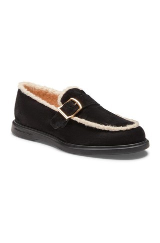Suede loafers