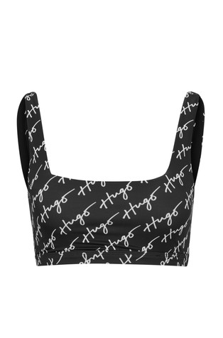 HUGO BOSS Bralette bikini bra with logo motif Open Miscellaneous 4