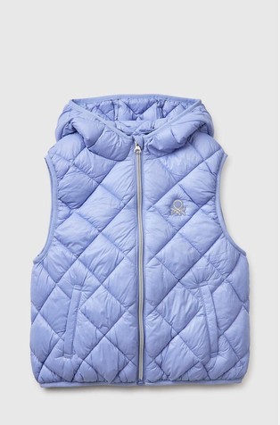 Prešit brezrokavnik s kapuco