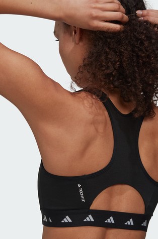 ADIDAS Powerreact Training Medium-Support Techfit Bra Black 5