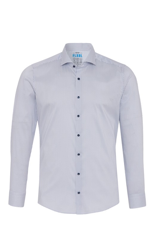 FLXBL City slim fit cotton-blend shirt PURE