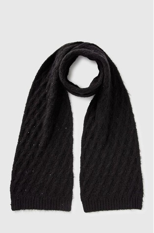 Pleten šal z lureks vlakni