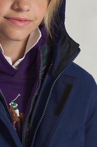 RALPH LAUREN P-Layer 1 Utility Water-Repellent Jacket Blue 9