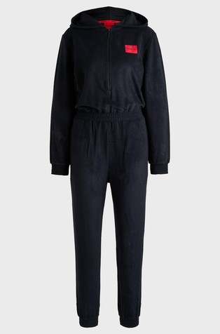 Loungewear hooded onesie in modal blend