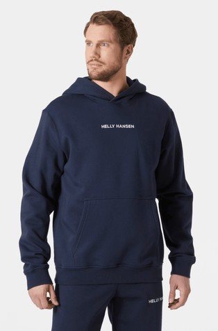 Cotton Blend Logo Hoodie