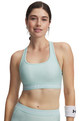 Armour® Mid športni top s prekrižanimi naramnicami