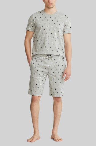 RALPH LAUREN Signature pony cotton t-shirt Gray 3