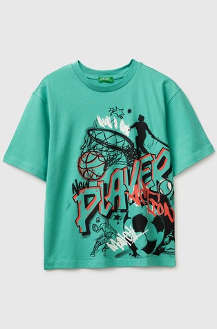 Majica iz organskega bombaža s potiskom