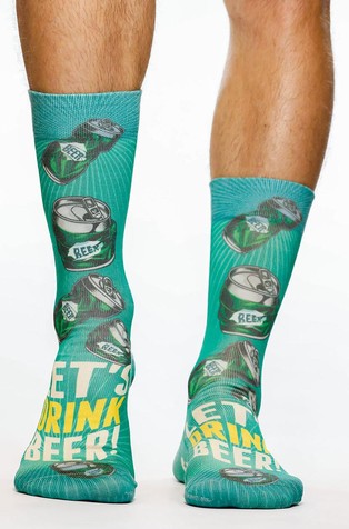 Let’s Drink Beer socks