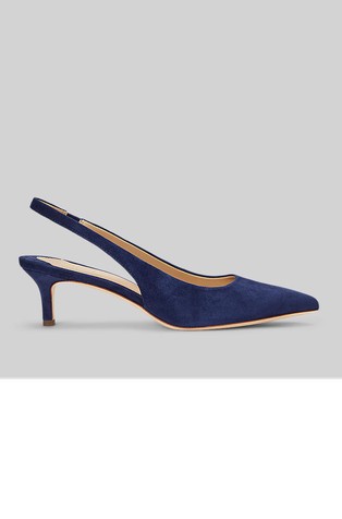 Lolah II Suede Slingback Pump