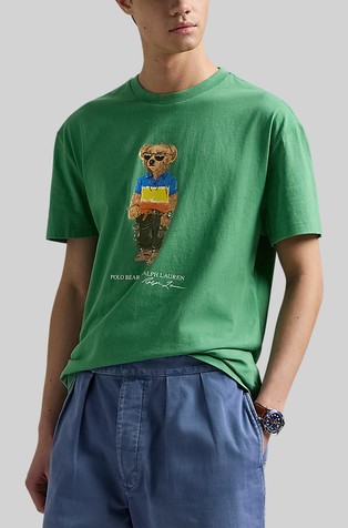 Polo Bear custom slim fit majica s kratkimi rokavi iz jerseya