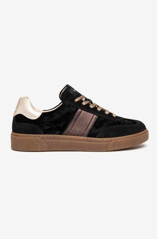 Suede and Synthetic Material Sneakers