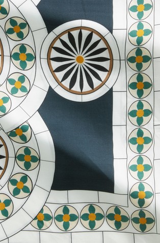 MARC O'POLO Square cloth made from a viscose-modal blend Multi 3