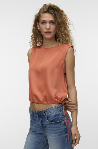 VMMIRA top with drawstrings