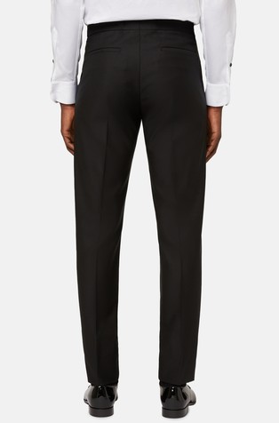 BOGGI MILANO Tuxedo Regular fit Trousers in Wool Black 2
