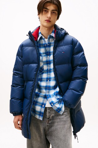Relaxed Down Hooded Parka