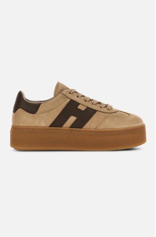 Cool Platform Leather Sneakers