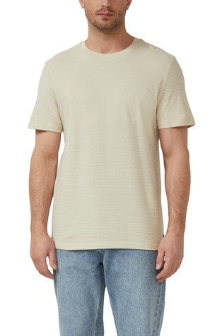 Majica s kratkimi rokavi iz teksturiranega jerseya