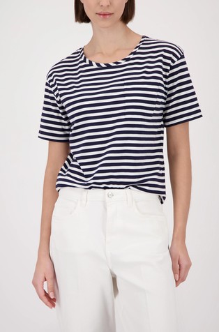 Striped cotton T-shirt