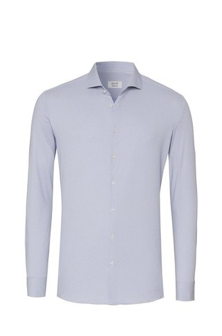 Functional fit shirt with long sleeves and micro pattern