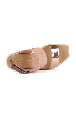 UNITED NUDE Delta Puffy sandali s polno peto Bež - Cameo Mix 5