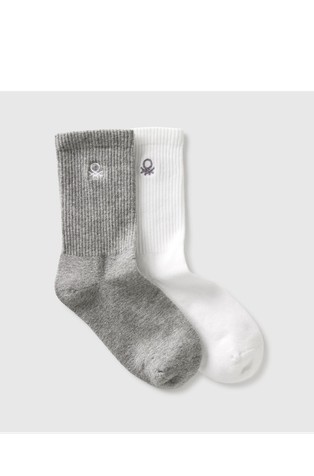 Paket 2 parov nogavic z logotipom