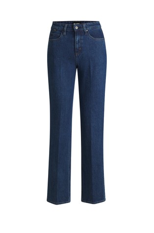 Straight fit jeans hlače iz raztegljivega denima