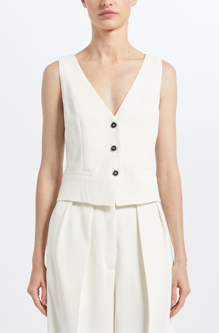 Art. 365 telovnik iz krep tkanine