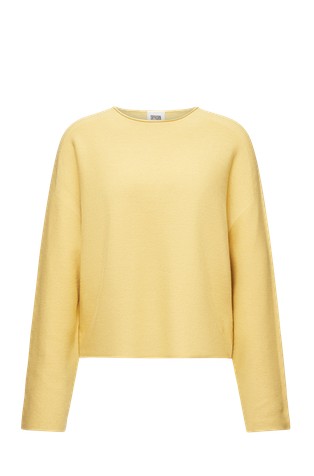 Oversized fit jumper in cotton-cashmere