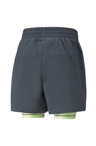 PUMA Graphic 2-In-1 5" Running Shorts Grey 2