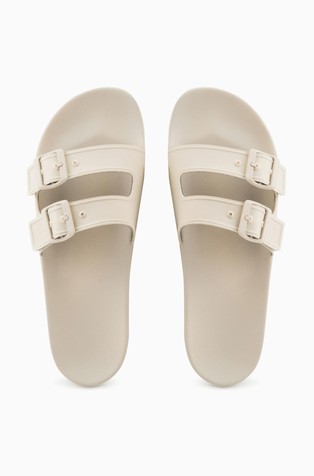 EMPORIO ARMANI Unisex Slides Beige 3