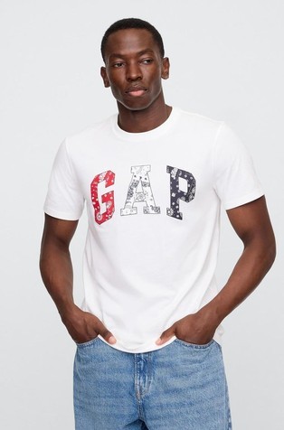 Gap logo moška majica s kratkimi rokavi