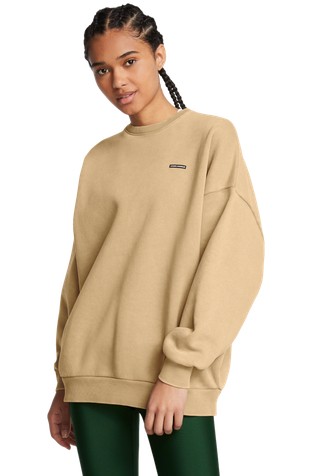 Icon Fleece Oversized Crew