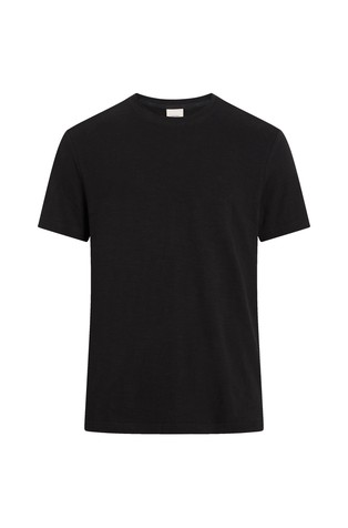 CALVIN KLEIN Cotton Linen T-shirt Black 6